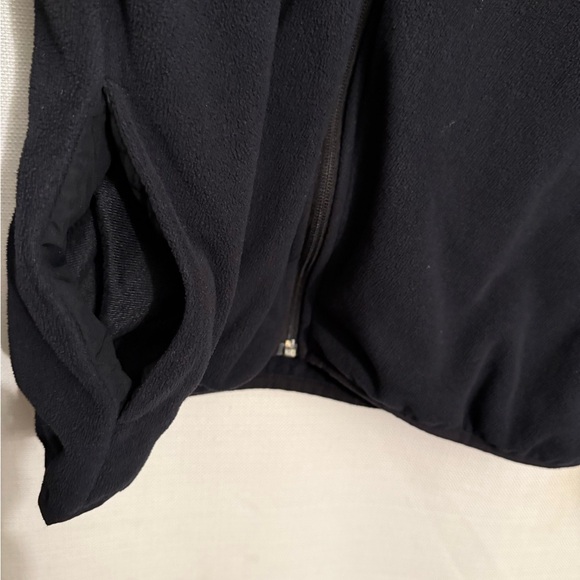 Columbia Black Fleece Jacket Full Zip Mens L Outdoor Hiking Casual - Picture 3 of 7